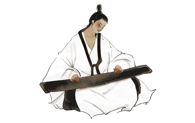 中国风-重阳节插画-人