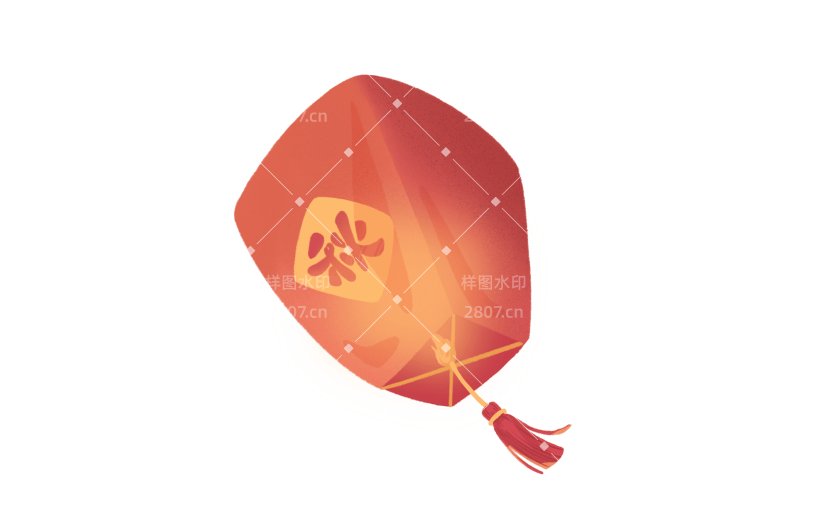 卡通Q版-中秋节元素