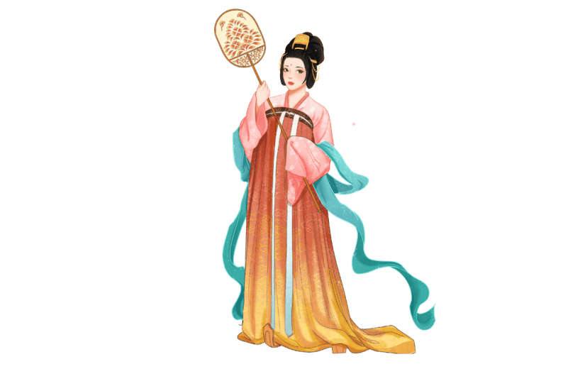 中国风-人物插画-古风人物