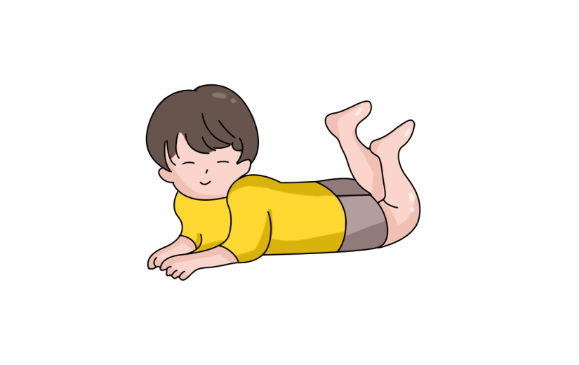 卡通感儿童节男生元素贴纸