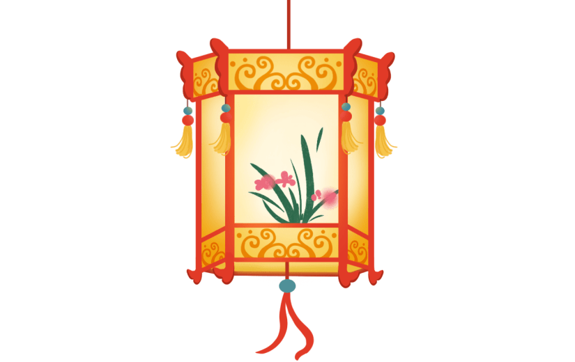 元宵花灯元素1