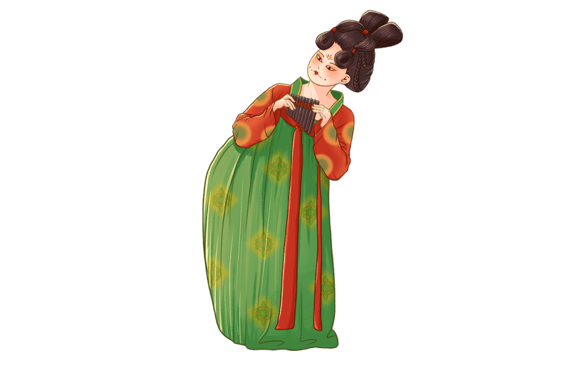 漂亮的仕女人物元素