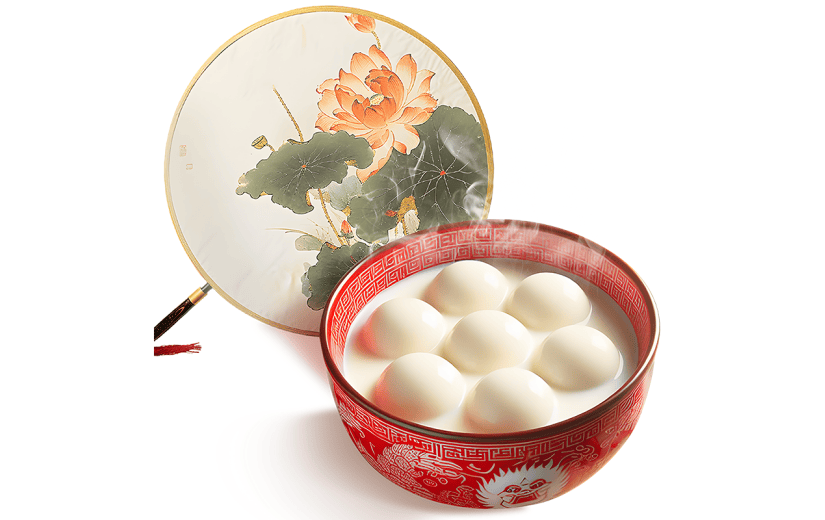 元宵节闹元宵3D立体C4D实景元宵元素素材