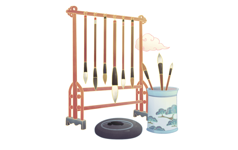 中国风装饰-文房用具