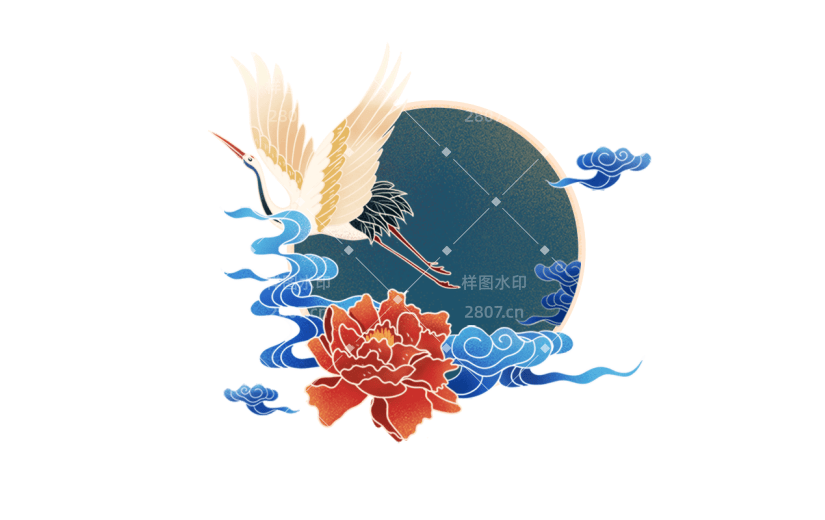 年货节电商促销中国风中式感主题边框元素素材