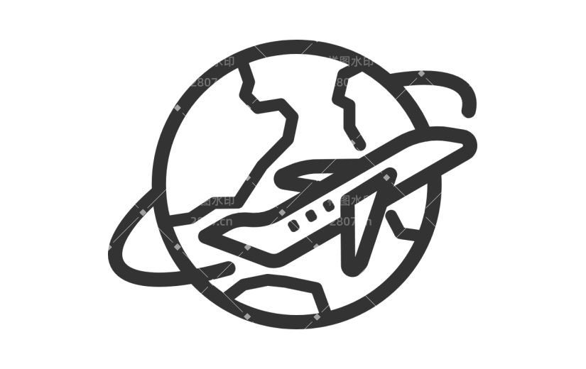 通用黑色矢量物流信息图标元素素材