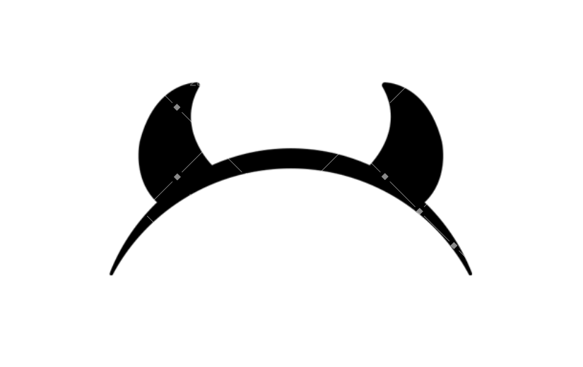 通用恶魔惊悚感贴纸