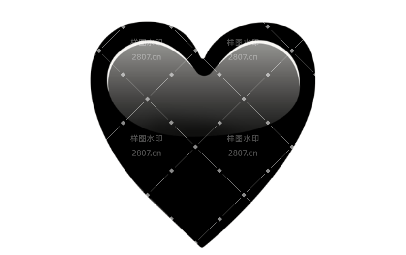 通用爱心卡通感贴纸
