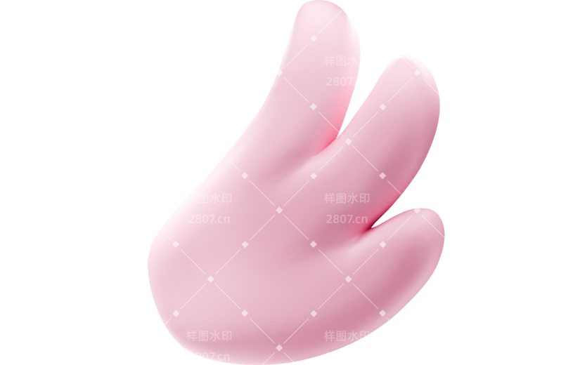 装饰通用软3D卡通翅膀元素素材