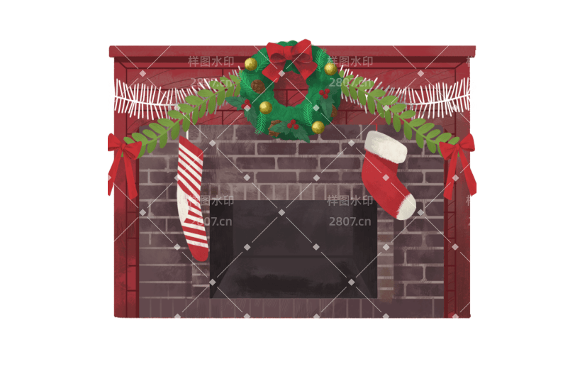 新式节日主题贴纸