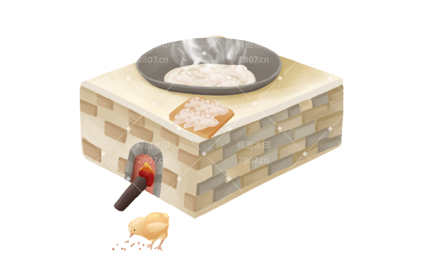 矢量风冬至贴纸