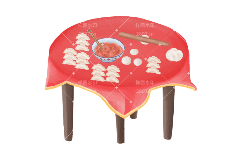 矢量风冬至贴纸