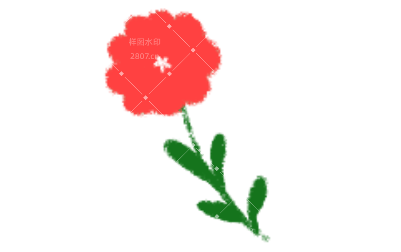 花草花朵清新手绘风动态贴纸