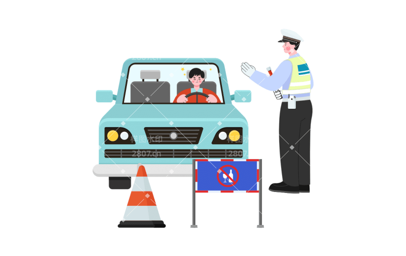 SVG-扁平套系公共服务-交警