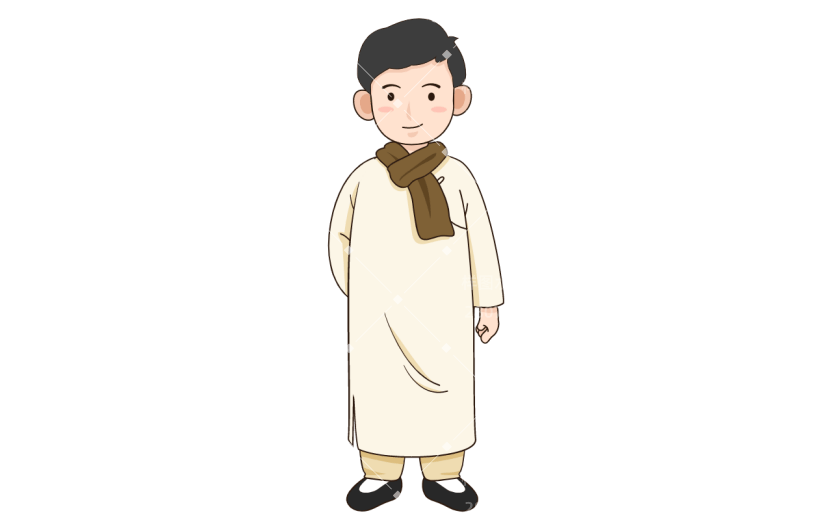 手绘民国先生元素7