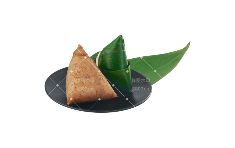 端午节通用粽子实景实拍元素素材