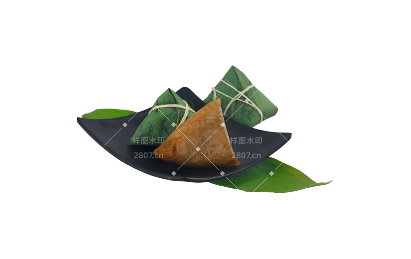 端午节通用粽子实景实拍元素素材