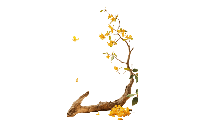 中秋节实景感桂花元素