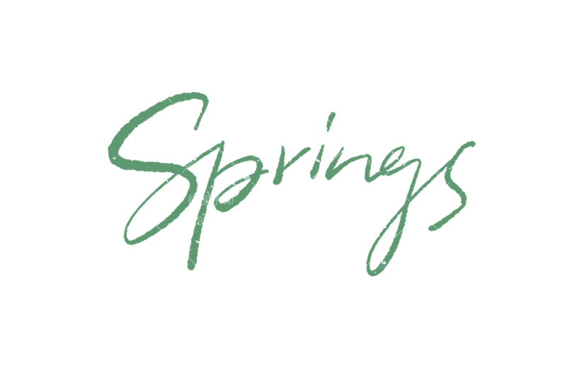 植物通用春天绿色清新英文spring文字标题艺术字元素素材