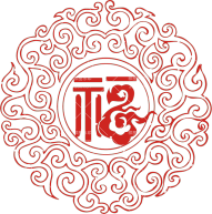 春节元旦喜庆福字剪纸矢量窗花图案