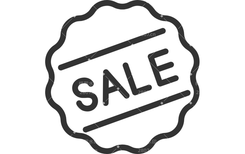 通用黑色矢量网购信息图标元素素材