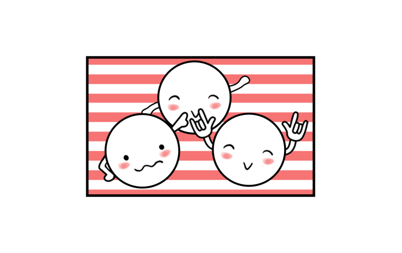 卡通感冬至汤圆元素贴纸