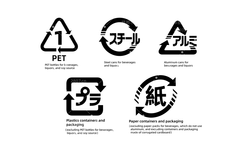 常规内容-图标系列扁平风社会公共图标包装印刷图标元素组合