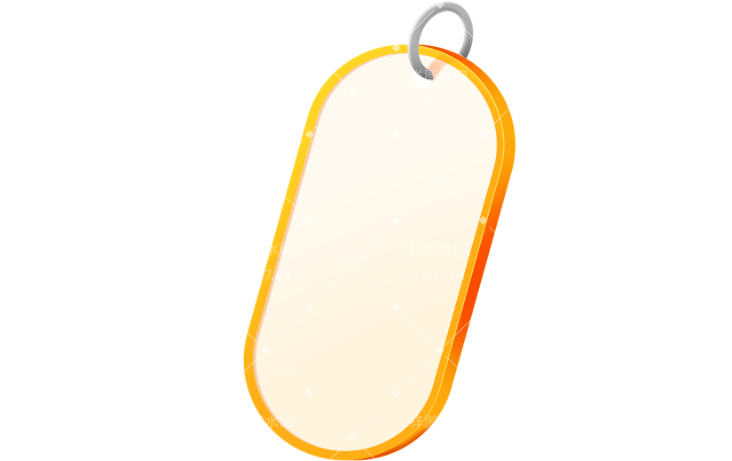 促销通用促销立体感吊牌标签元素素材