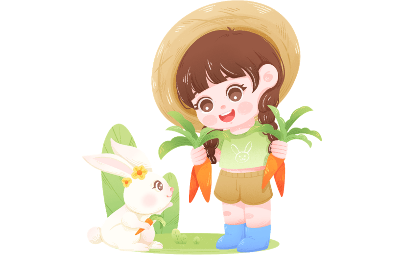 人物元素可爱贴纸