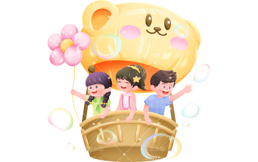 儿童节通用肌理场景儿童元素素材