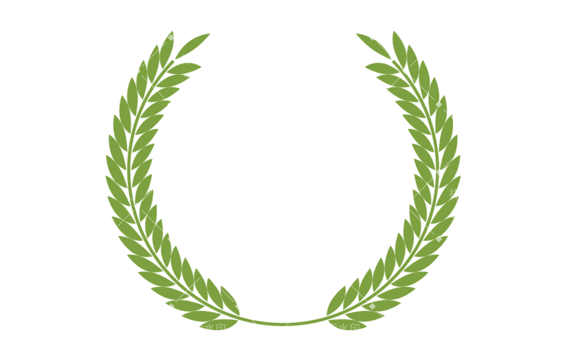 植物通用绿色麦穗边框元素素材