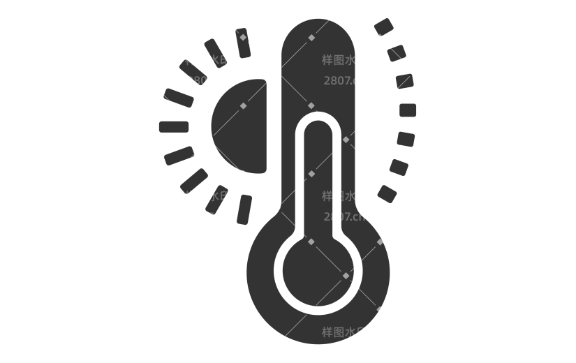 常规内容-图标系列扁平风气象天气图标元素