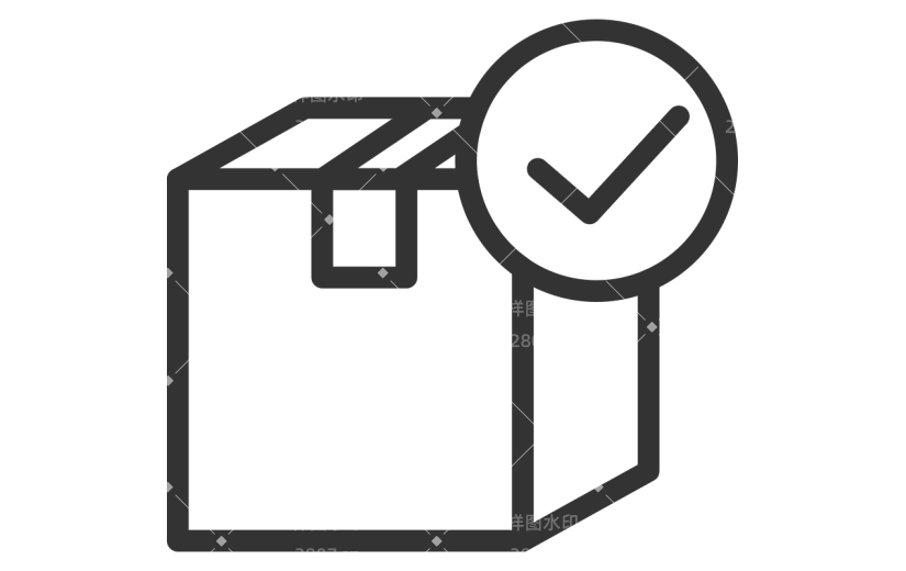 行业通用黑色矢量物流信息图标元素素材