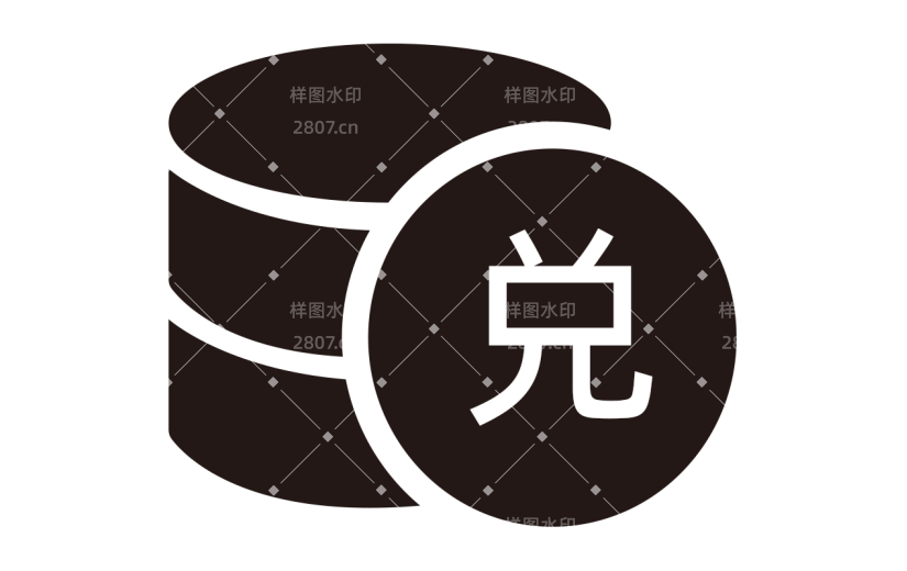 促销通用矢量黑色色块积分金币元素素材