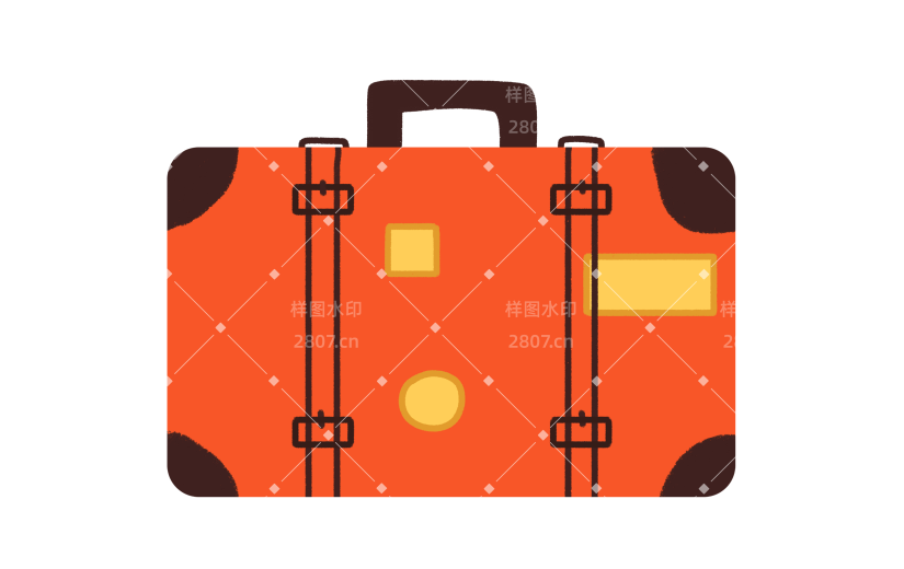 小红书旅游旅游手帐风元素套系贴纸