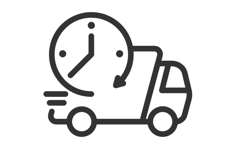 行业通用黑色矢量物流信息图标元素素材