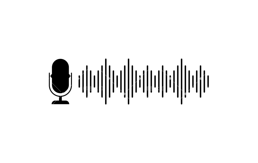 常规内容-图标系列简约感录音音量图标元素