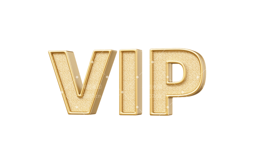 促销通用立体3DVIP艺术字贴纸元素素材