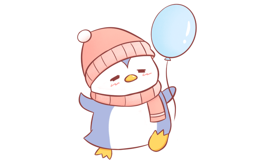 手绘-大雪节气氛围专题贴纸21