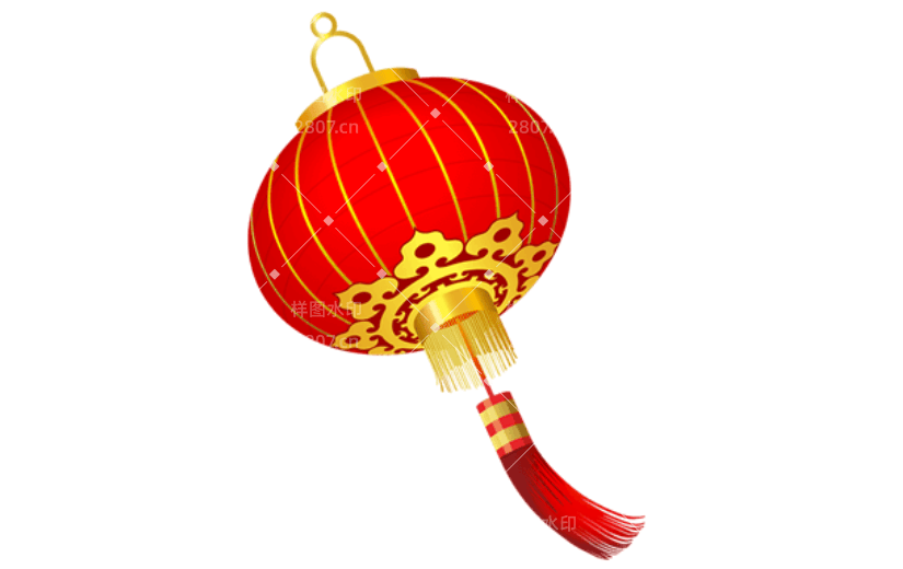通用春节卡通感贴纸