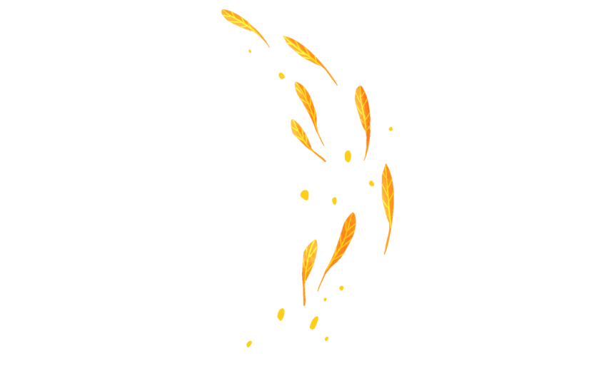 【微商】手绘插画风营销秋分贴纸