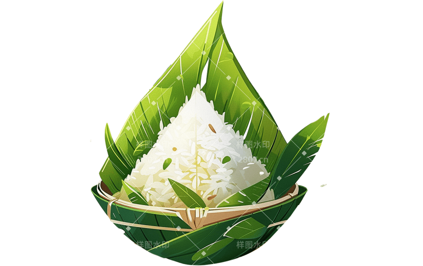 端午节通用插画粽子卡通元素素材