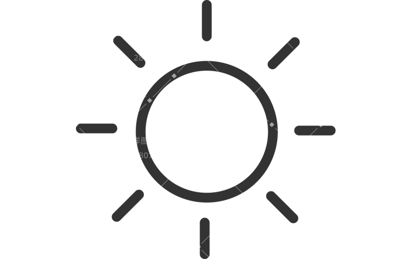 通用黑色矢量信息图标元素素材