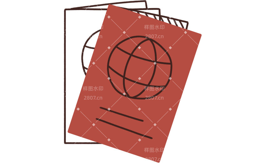 小红书旅游旅游手帐风元素套系贴纸