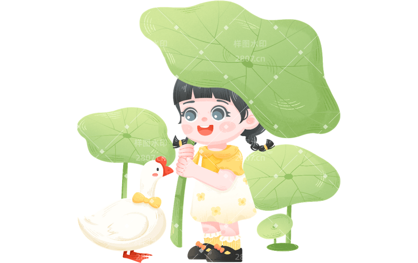 人物元素可爱贴纸