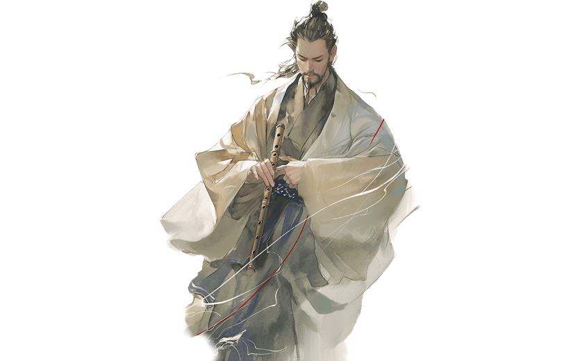 端午节通用屈原古风插画人物元素素材