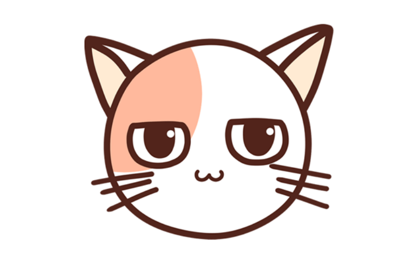 通用猫卡通感贴纸