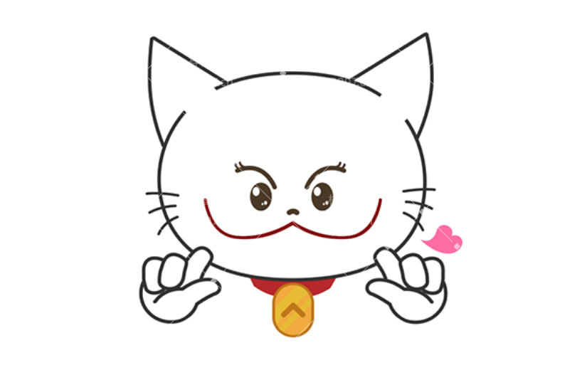 通用猫拟人风贴纸