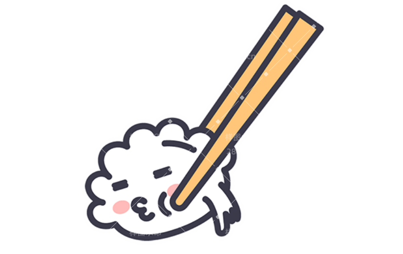 通用冬至卡通感贴纸