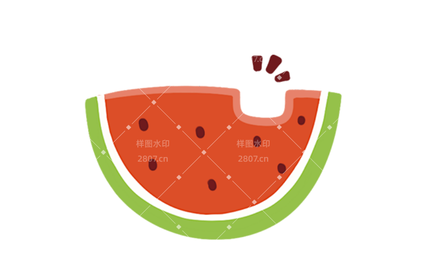 通用夏季卡通感贴纸